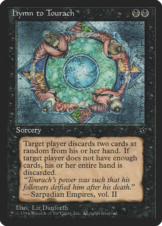 トーラックへの賛歌／Hymn to Tourach - MTGフレーバーテキスト